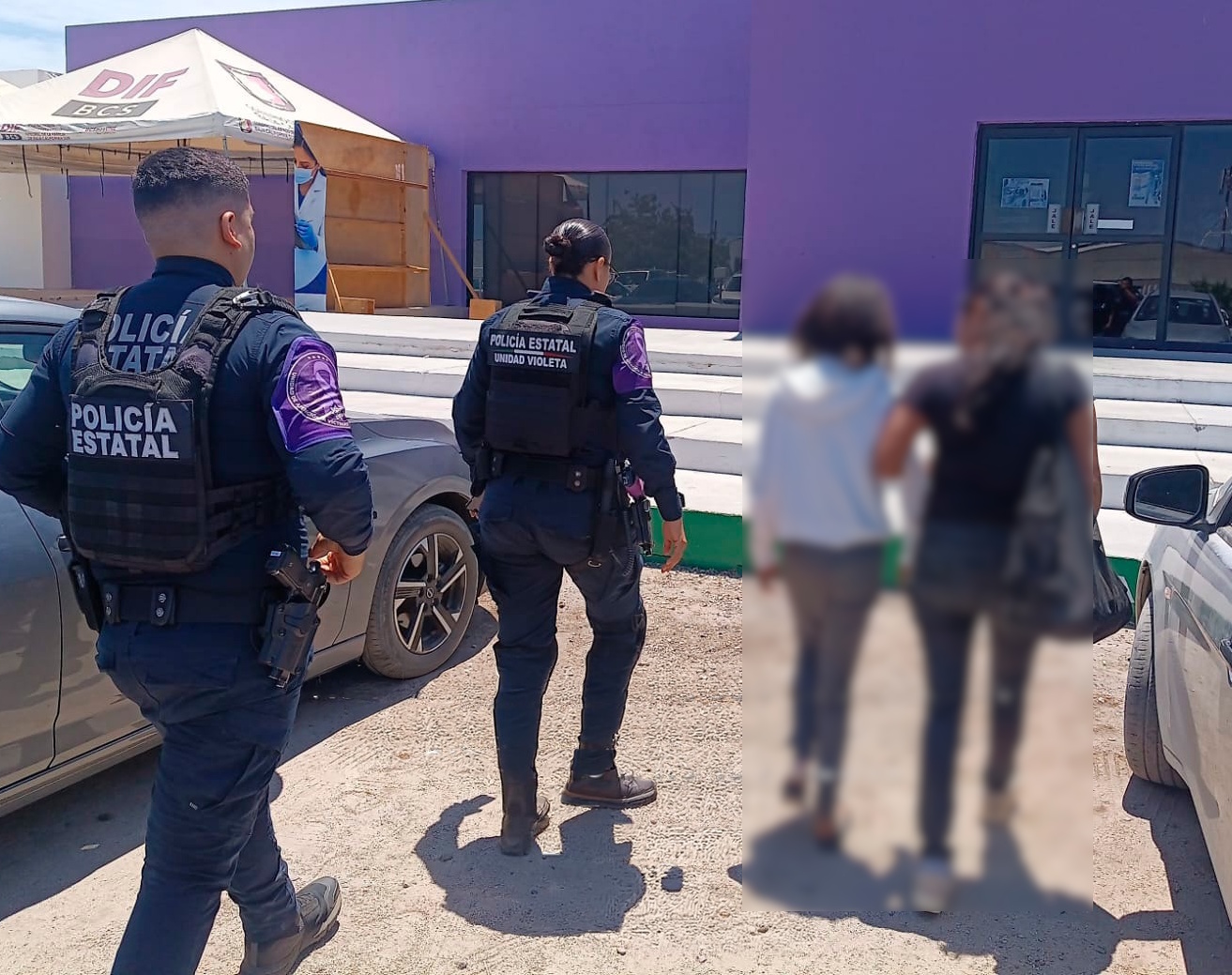 RESGUARDA SSPE A MENOR VÍCTIMA DE VIOLENCIA FAMILIAR EN EL PESCADERO